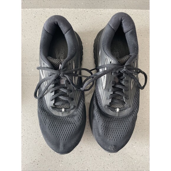 BROOKS 'Addiction 14' Size US 8.5 D Mens Black Running Shoes Cushioned Sneakers - Picture 1 of 12